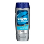Gillette Odor Shield All Day Clean Body Wash 16 oz (473 ml) 3 Bottles packaging