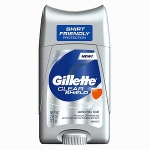 Gillette Clear Shield Antiperspirant & Deodorant, Artctic Ice 2.6 oz 5 Tubes packaging