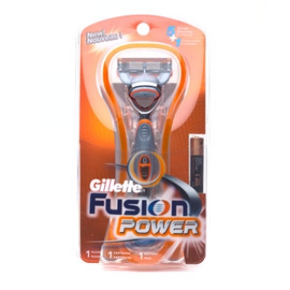 Gillette Fusion Power Razor packaging